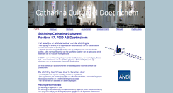 Desktop Screenshot of catharinacultureel.nl