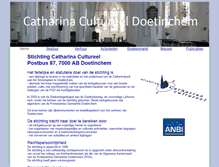 Tablet Screenshot of catharinacultureel.nl